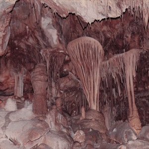 Nevada : carte postale des grottes de Lehman - Parc national du Grand Bassin, NV