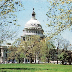 Washington D.C.: Vintage Postcard – U.S. Capitol Building, Washington D.C.
