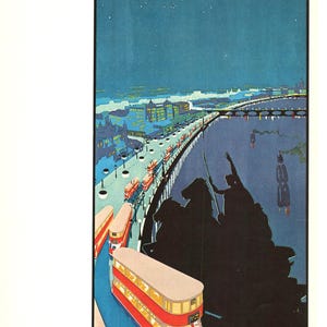 World: Vintage London Tramways Poster - Klassische Britische Transportkunst aus den 1920er Jahren