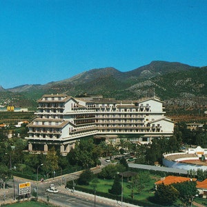 World: Antique Postcard - Hotel Orange, Costa de Azahar, Spain - Vintage Travel Memorabilia - Circa 1960s/1970s