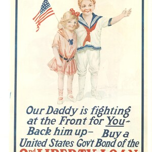 Vintage WWI-Poster – Amerikanische Geschichte zum Sammeln!