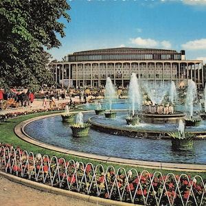 Monde : carte postale vintage de Copenhague – Salle de concert Tivoli