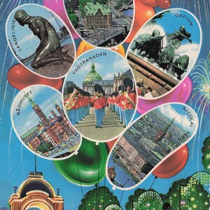 Welt: Vintage Postkarte von Wonderful Copenhagen (1960s)