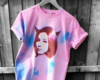 She-Devil Unisex M Tie Dye Tee