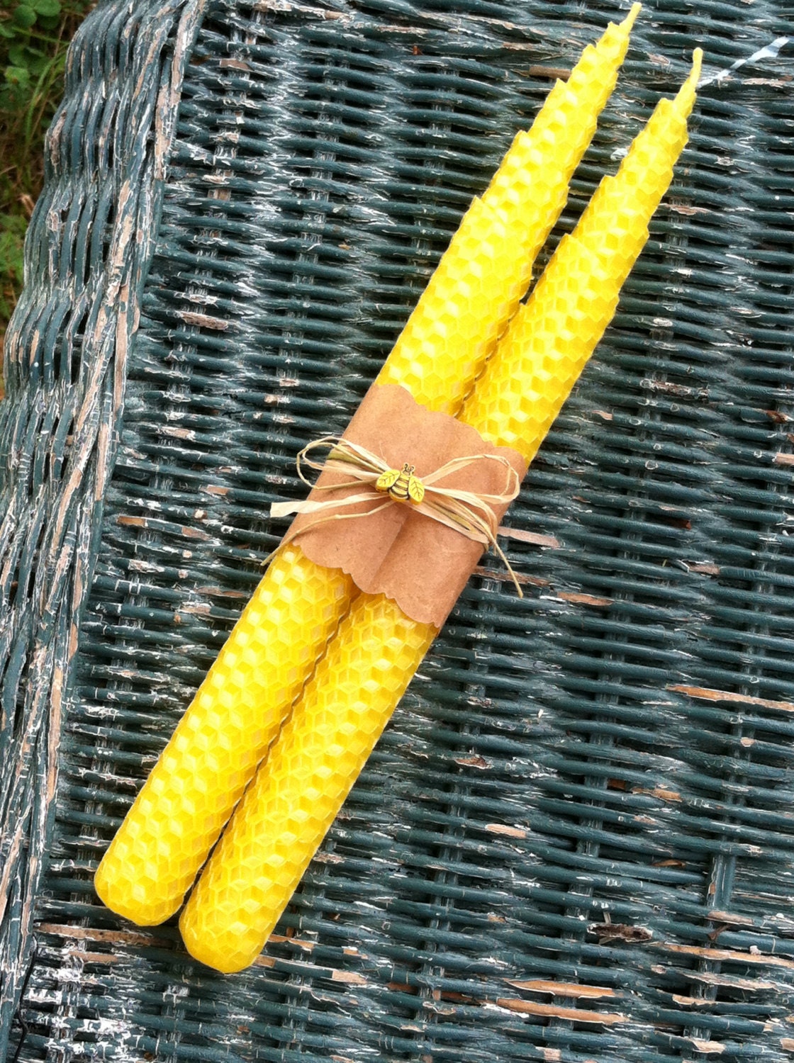 Yellow Candlesticks Etsy