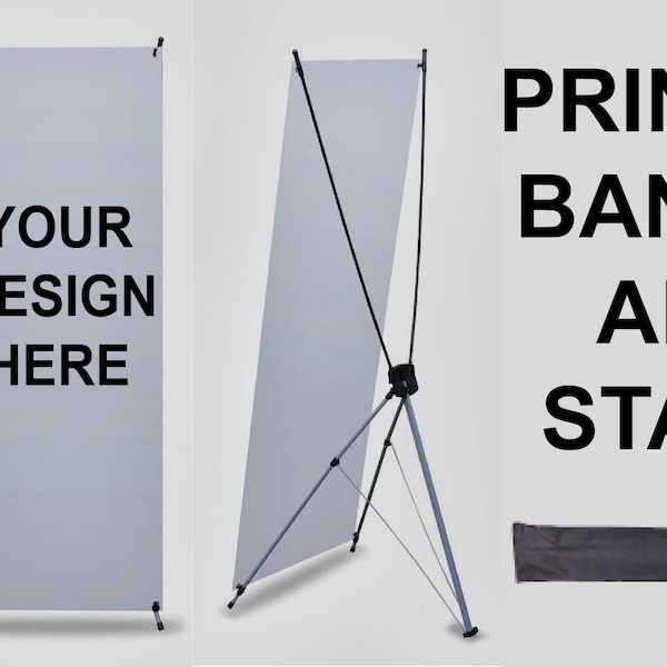 Custom X-Stand Banners