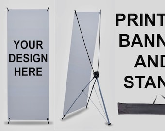 Custom X-Stand Banners