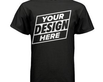 Custom DTF Printed T-Shirt – Upload Your Design, Unisex Fit