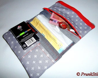 Tobacco pouch "Lily" with zipper