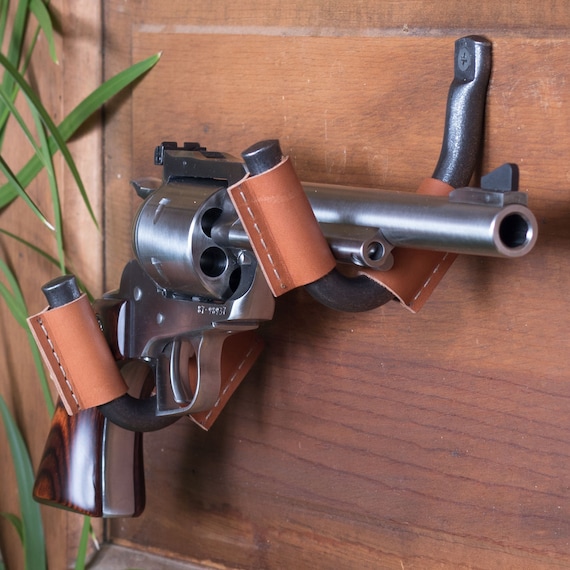 Pistol Wall Mount Gun Rack Hooks Gun Hangers Wall Mount Gun Etsy