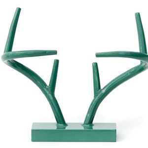 ジュエリーオーガナイザー、フェイク鹿の角、ジュエリーディスプレイ、リングホルダー、ジュエリースタンド、ユニークなジュエリースタンド、金属製ジュエリーディスプレイ