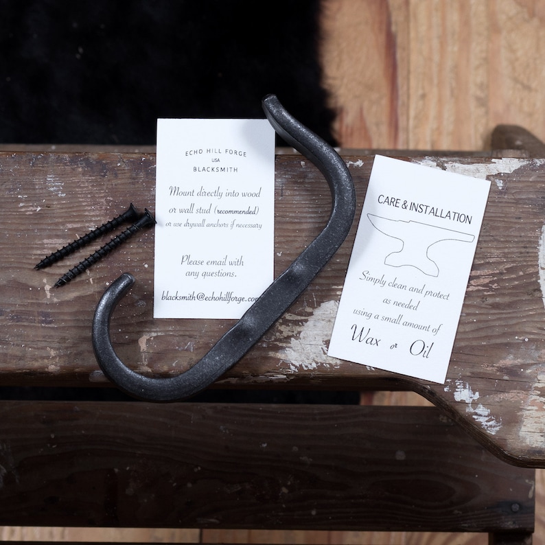 Double Wall Hook Backpack Hook Heavy Duty Wall Hook Mudroom Etsy