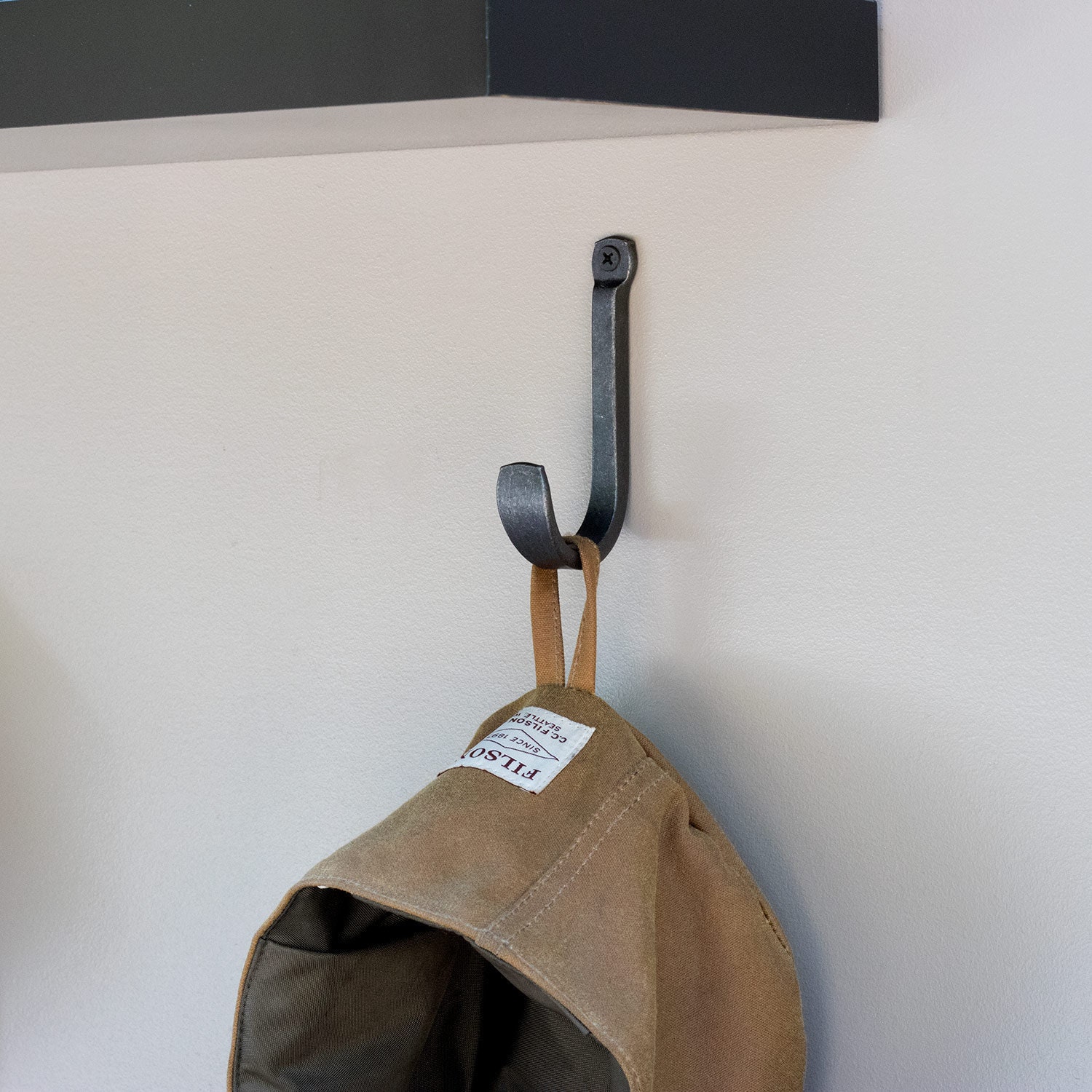 Metal Wall Hook Simple Wall Hook Black Metal Hook Hook for Etsy