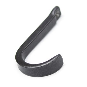 Metal Wall Hook, Simple Wall Hook, Black Metal Hook, Hook for Wall, Entryway Coat Hook, Unique Wall Hook, Single Wall Hook, Mirror Hook