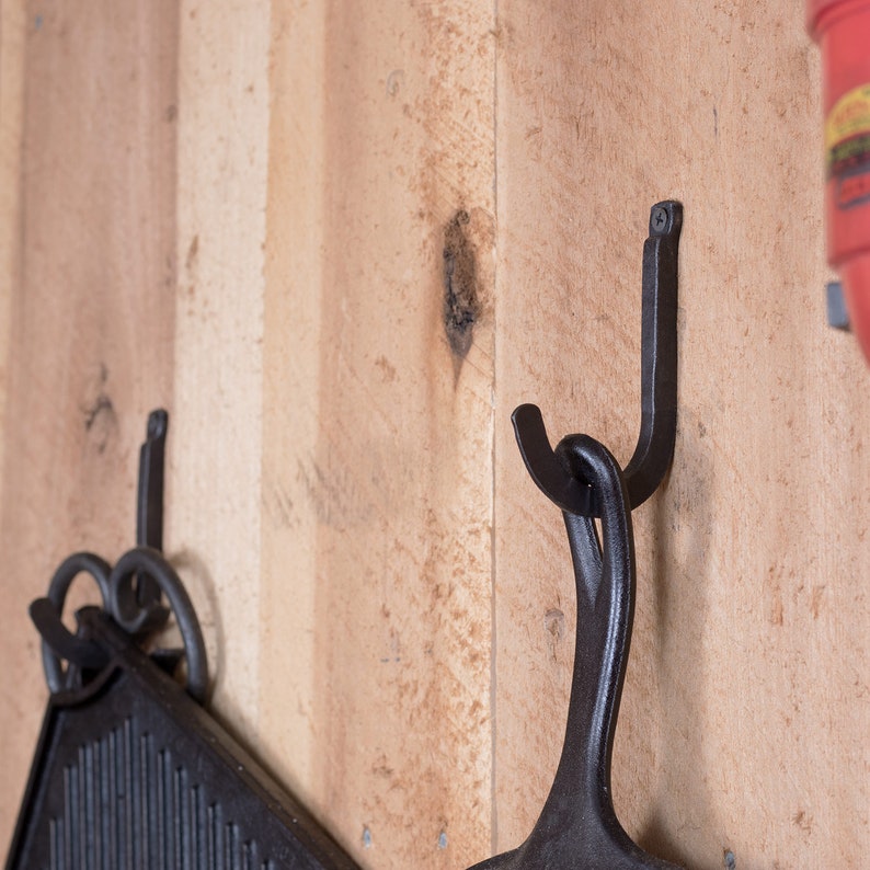 Pot Hook Kitchen Hook Cast Iron Wall Hook Hook for Cast Etsy