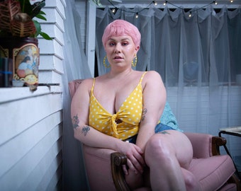 Short Pastel Pixie Pink Fashion Wig