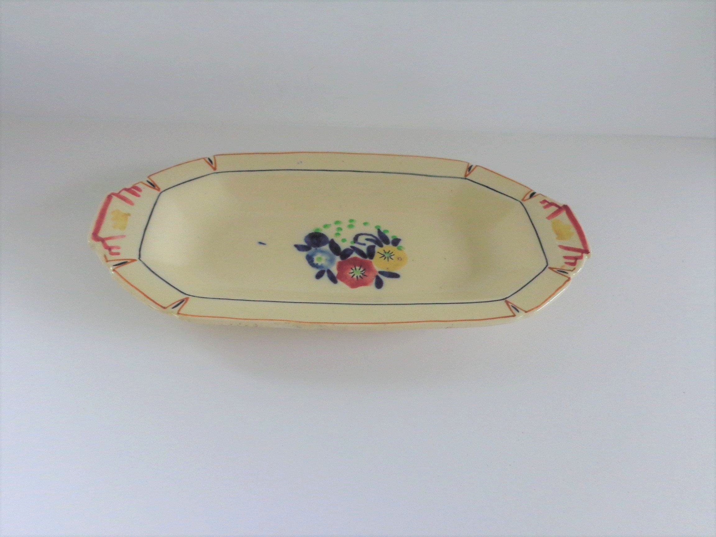 Serving Plate Baker & Co. art Moderne Vintage Made Etsy Australia