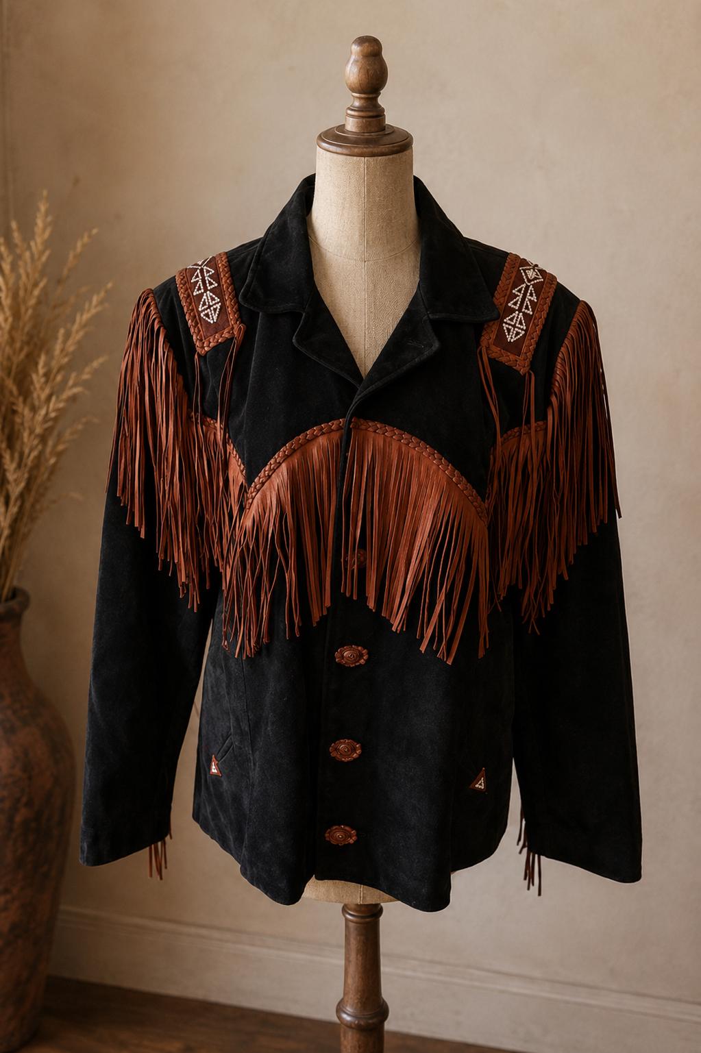 ARTURO Echo Mountain フリンジ スエード ジャケット Vintage Suede