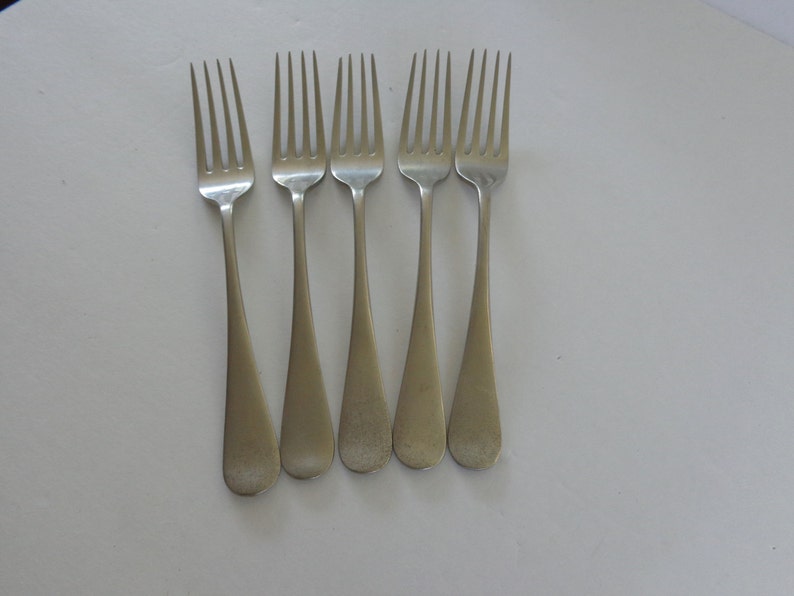James Dixon Flatware Set of 5 Forks Vintage England Collectible JUST REDUCED