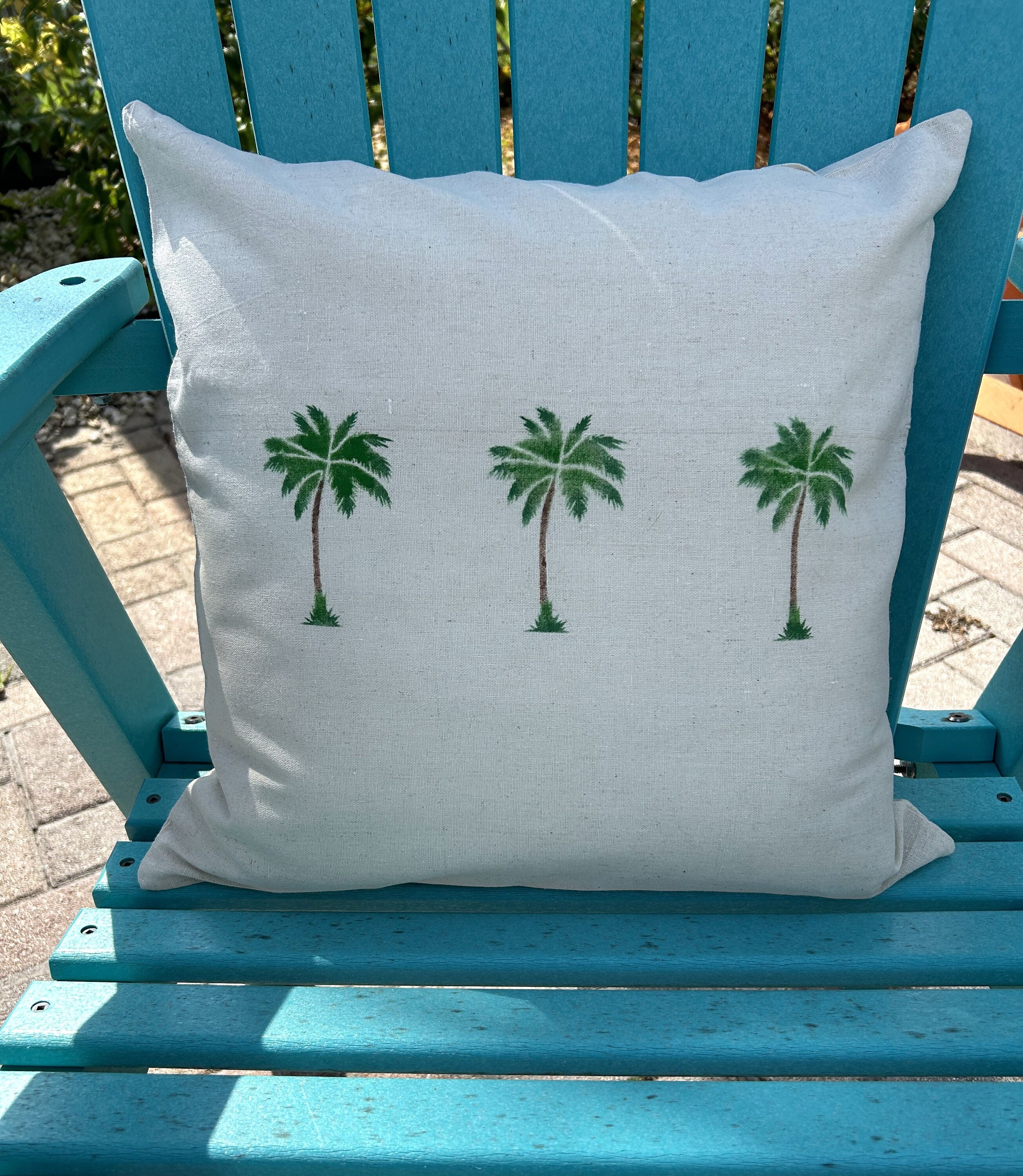 ヤシの木とBEACH!の枕カバー ヤシの木の枕カバー、海岸の枕、南部の装飾、 - Etsy 日本