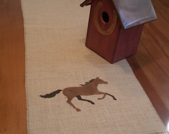 Decorazione per cavalli dipinta a mano, stile rustico da fattoria, cottage, fattoria, casale