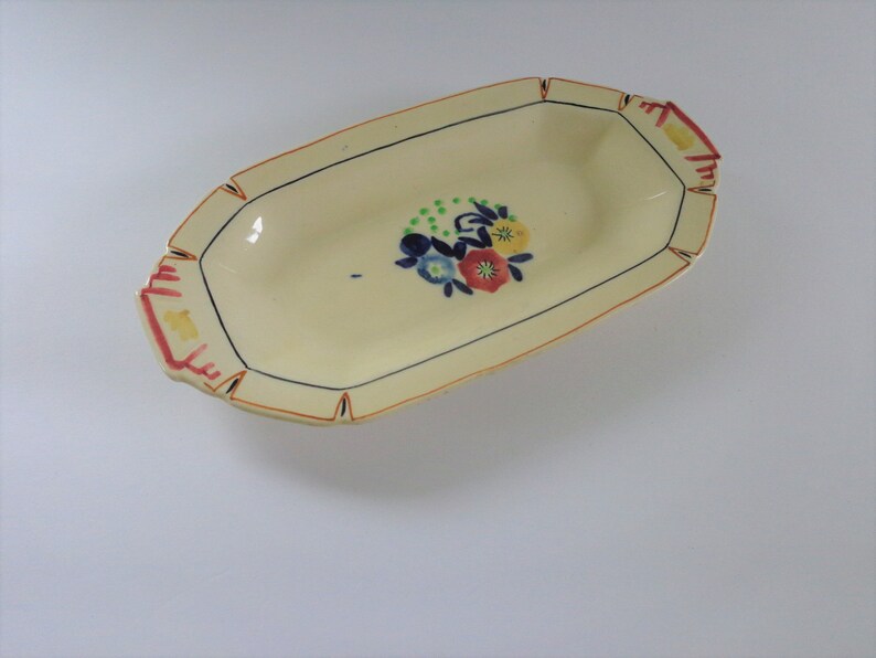 Serving Plate Baker & Co. art Moderne Vintage Made Etsy Australia