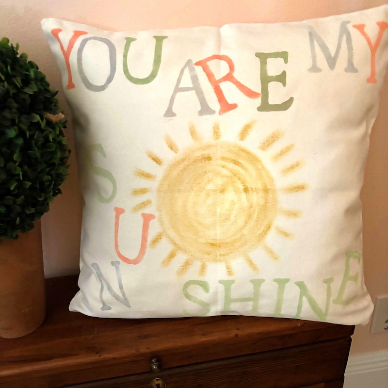 Little Birdie Arts You Are My Sunshine Pillow main image 0
