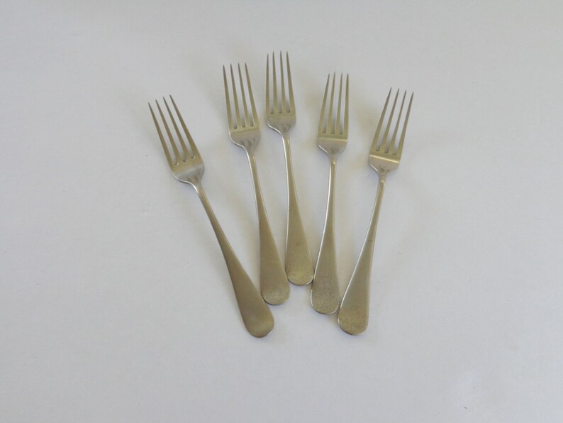 James Dixon Flatware Set of 5 Forks Vintage England Collectible JUST REDUCED