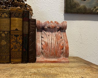 Vintage plaster corbel