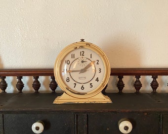 Vintage Eight Day Alarm Clock