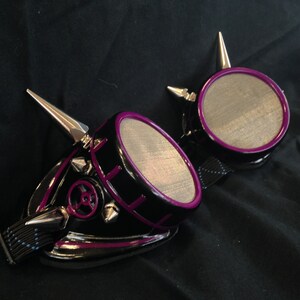 Cyber Goggles #G256UV Black & UV Purple