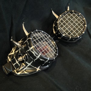 Cyber Goggles #G255 Black & Silver