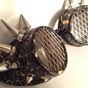 Cyber Goggles #G254 Black & Gold