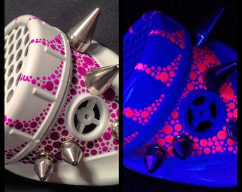 Cyber Goggles #G251UV White & UV Purple/Pink