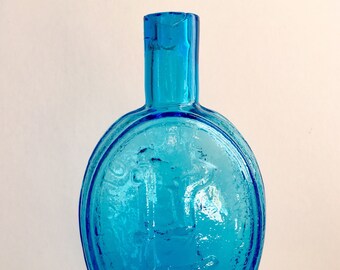 Blue glass, Wheaten Glass, Vintage, Decorative, Antique