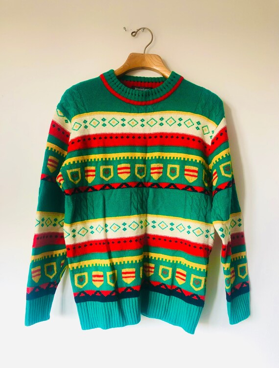 1960s Vintage Ugly Christmas Sweater 