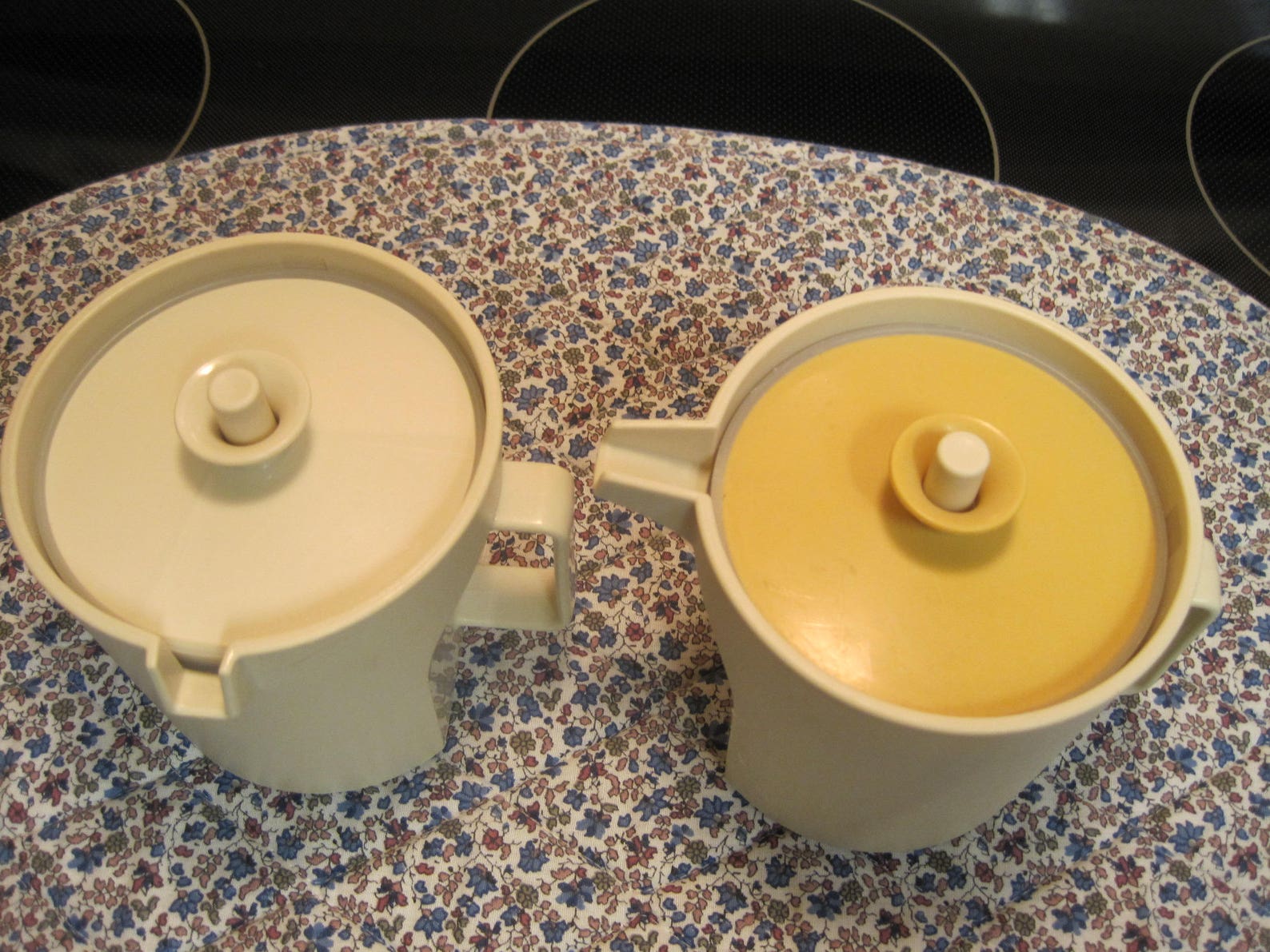 Vintage Tupperware Sugar and Creamer Set 1970s Etsy