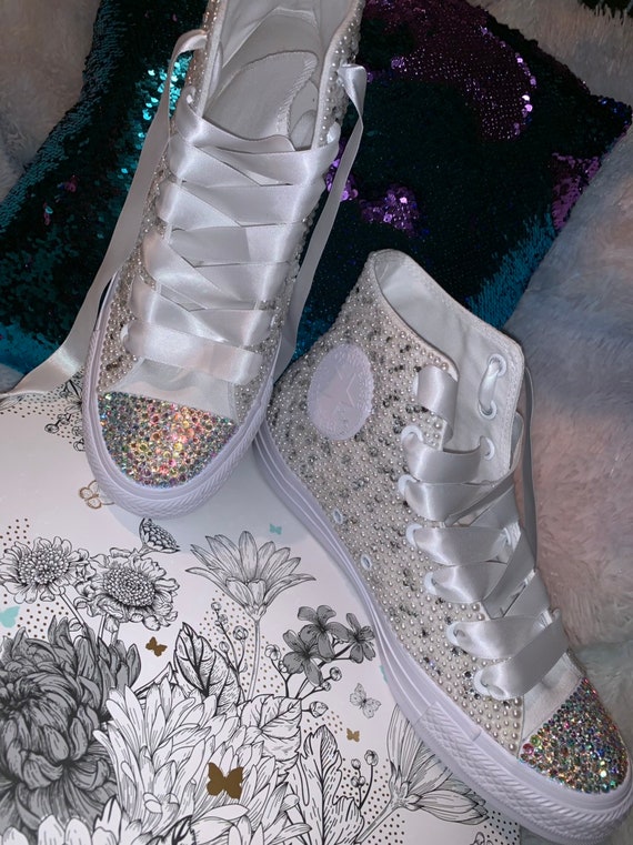 wedding converse high tops