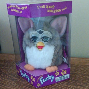 Original Rare Furby, First Edition NRFB in Box Rare Vintage 1998 Tiger  Electronic Toy - Etsy