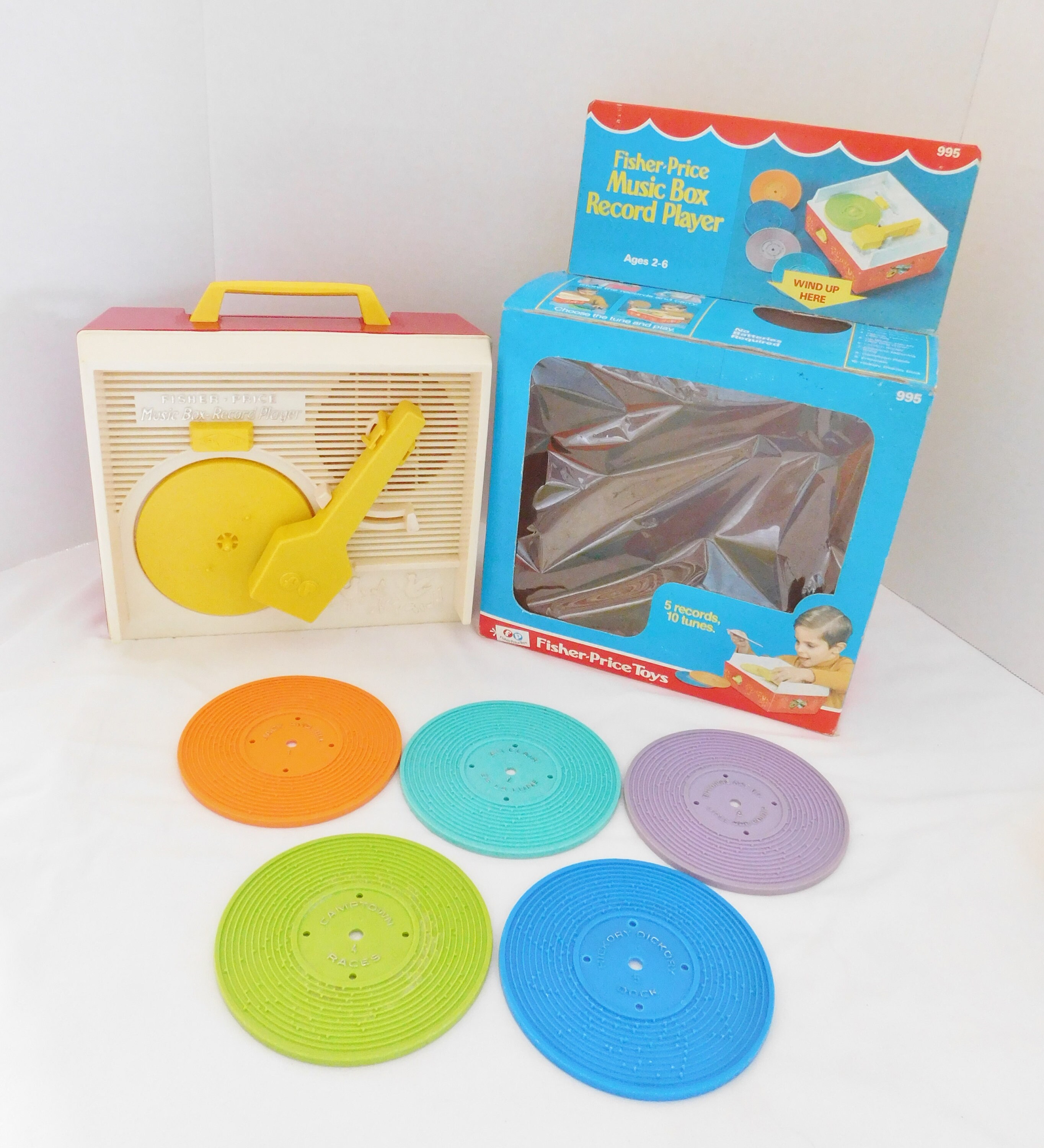 fisher price real record player