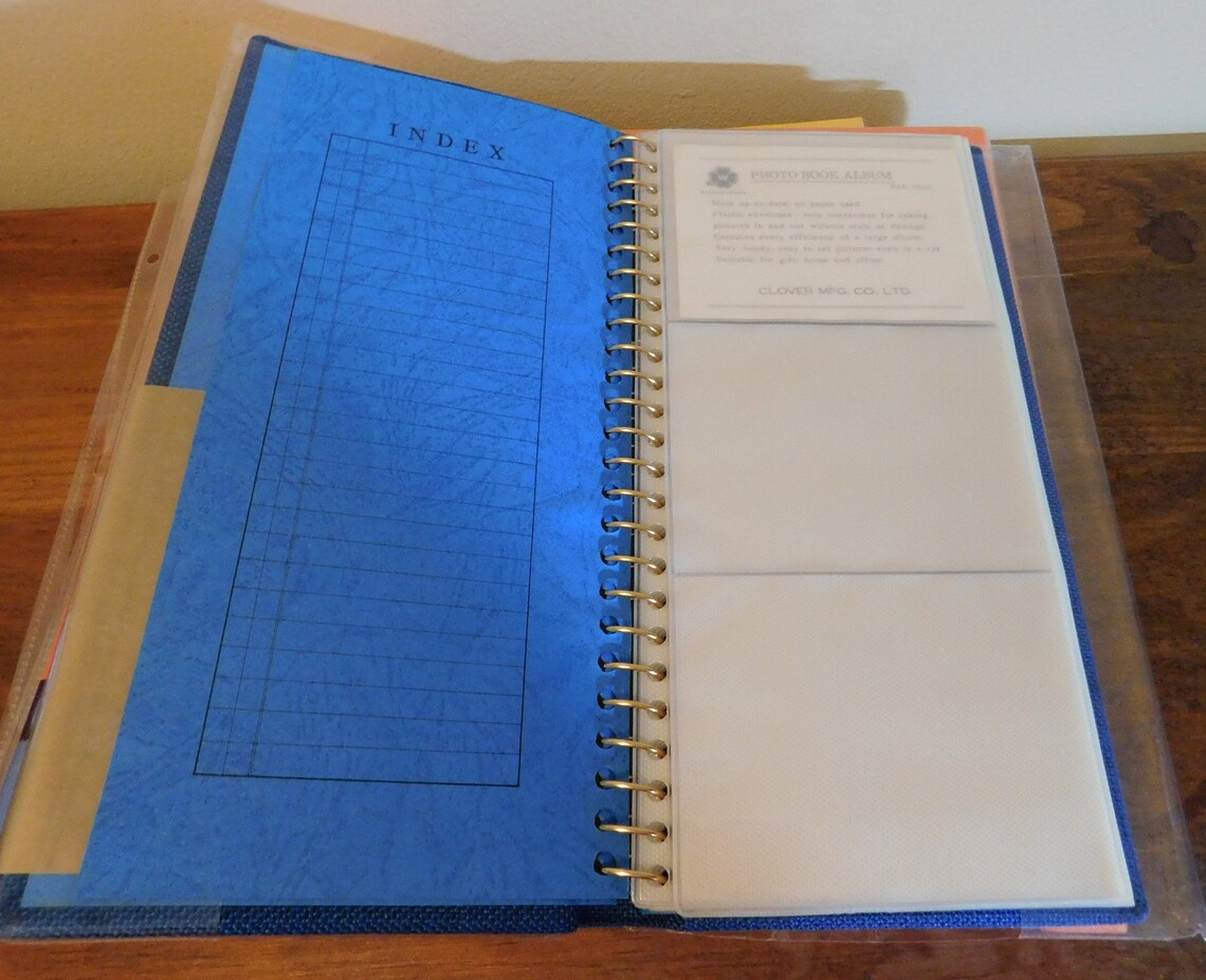 2 vintage PHOTO ALBUM Kmart made in Japan NOS Etsy