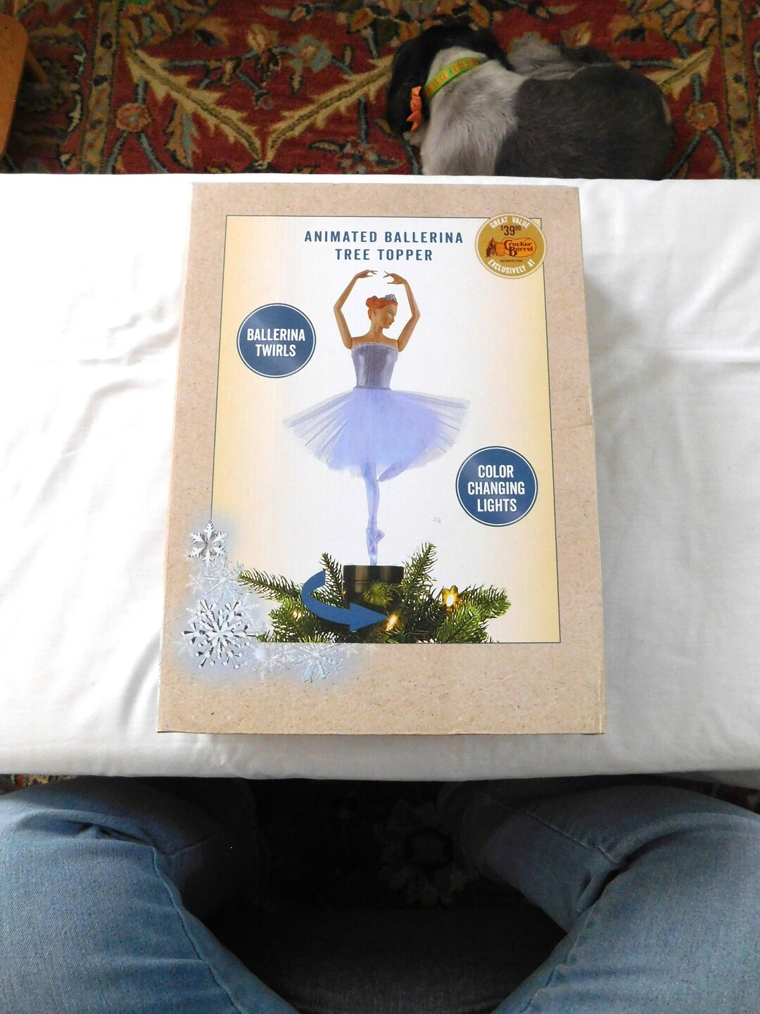 Mr Christmas Animated Ballerina Tree Topper New in Box Etsy