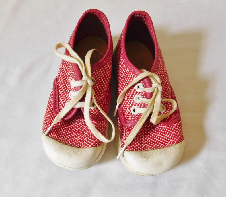 Vintage RED BALL JETS children's/toddlers tennis shoes Etsy