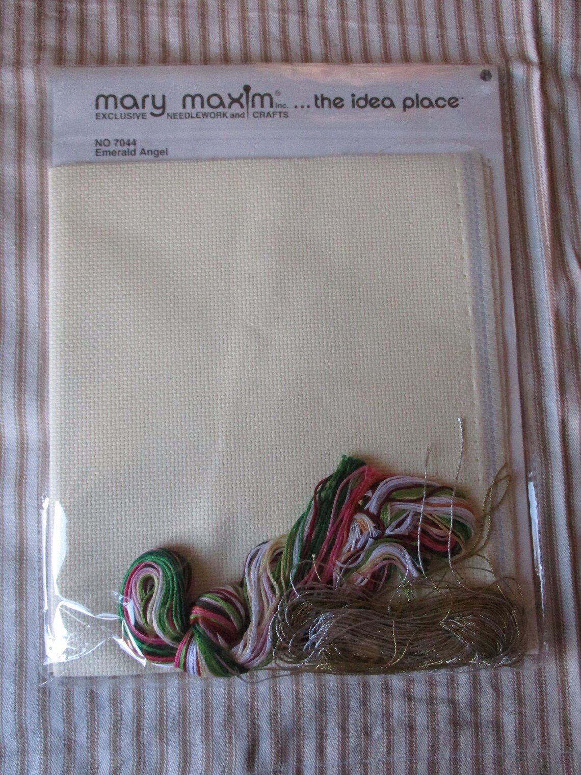 Mary Maxim Counted Cross Stitch Emerald Angel Kit Etsy