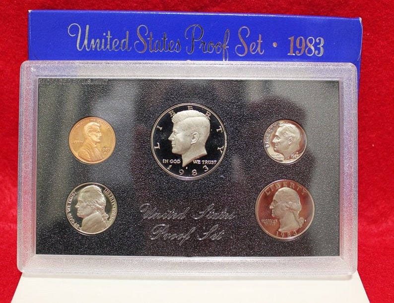 Mint Proof Set 1983 S Kennedy Half Dollar Proof from Original U.S