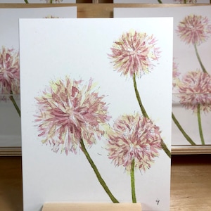 Dandelion / Greeting Card / Blank Inside / Garden / Floral