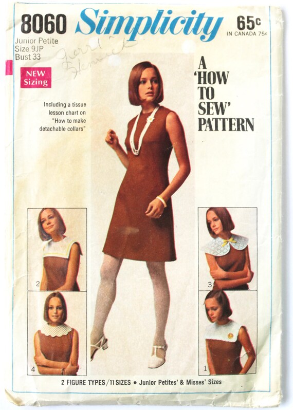 Vintage 1950s Womens A-line Shift Dress ...