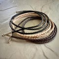 Leather Cord Ties for Bolo Ties - 4mm Braided