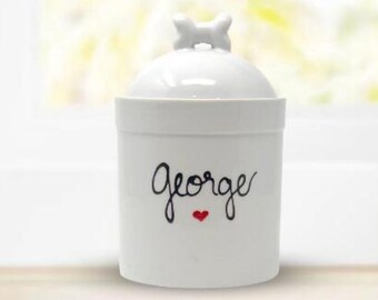 Dog Treat Container Personalized - Custom Dog Treat Jar - Large Dog Treat Jar -  Puppy Gift - New Dog Treat Jar - Custom Pet Gift