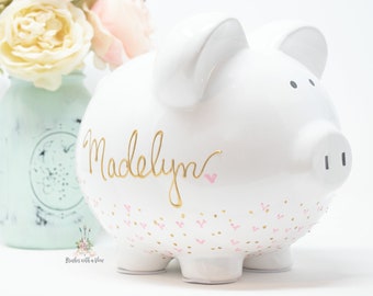 Hand Painted Piggy Banks